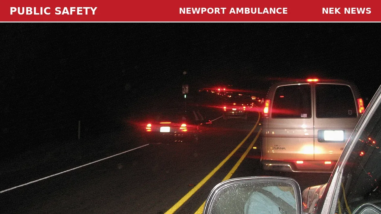 Single-Vehicle Crash on Old Stonehouse Road in Brownington