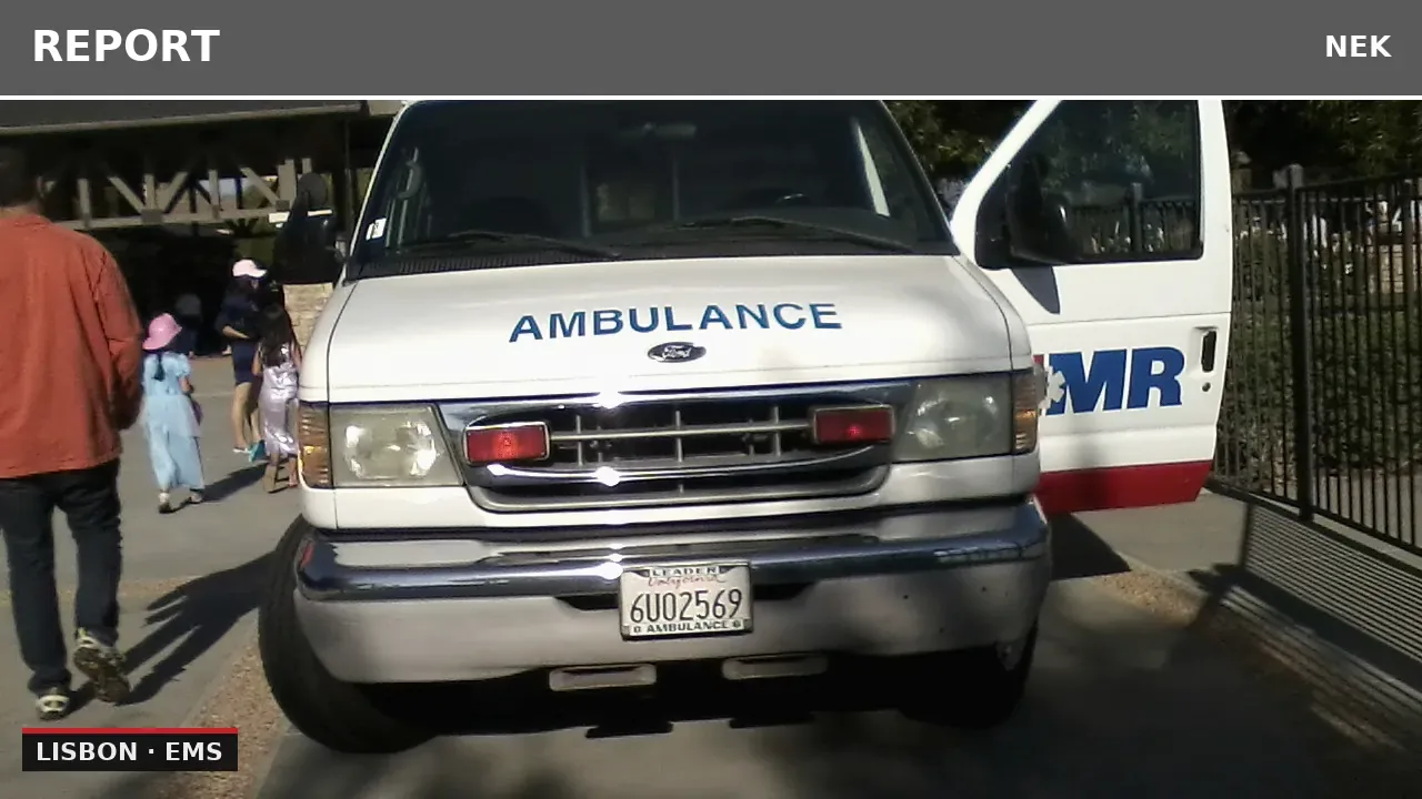 Female falls at Lisbon Inn, needs lift assist