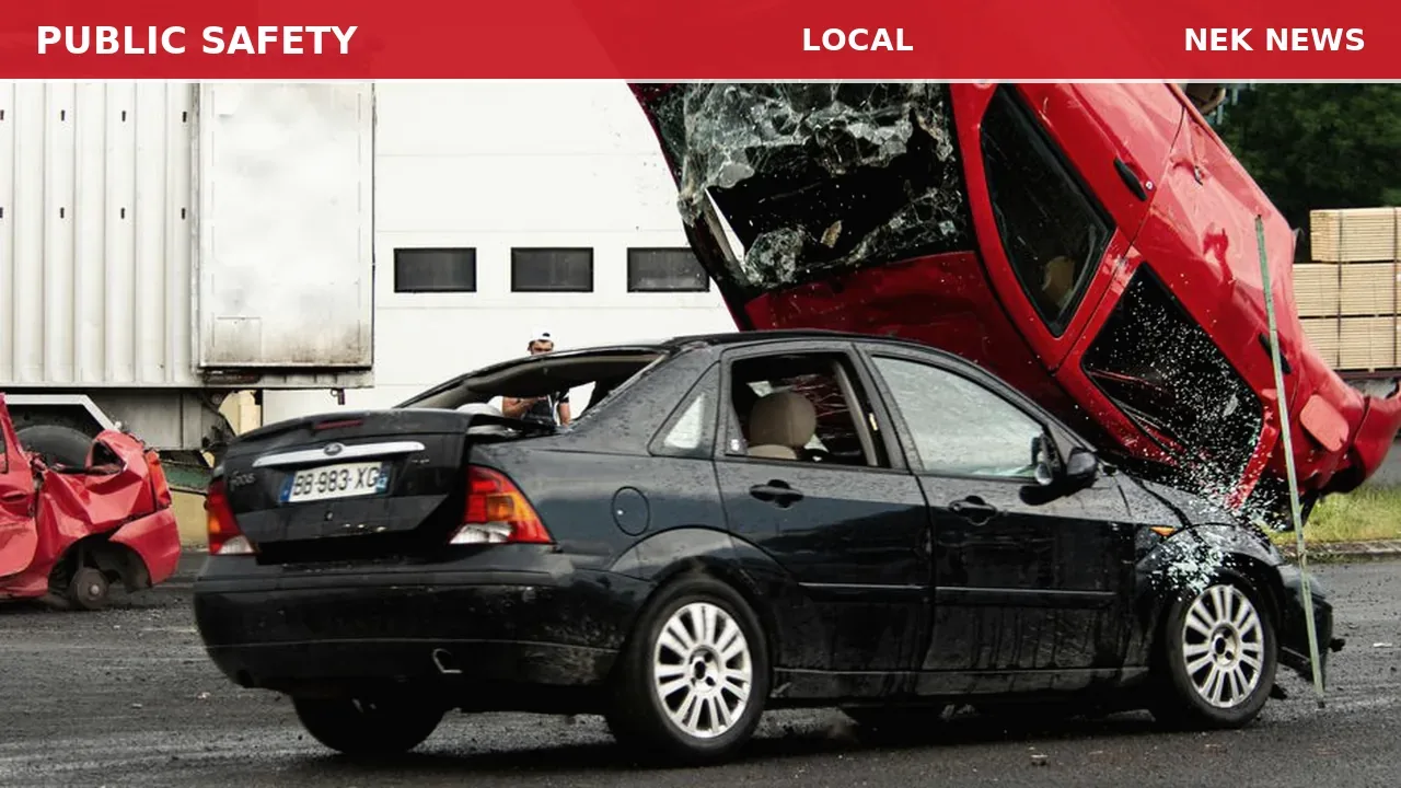 Three-Vehicle Crash on Rolling Hill Road