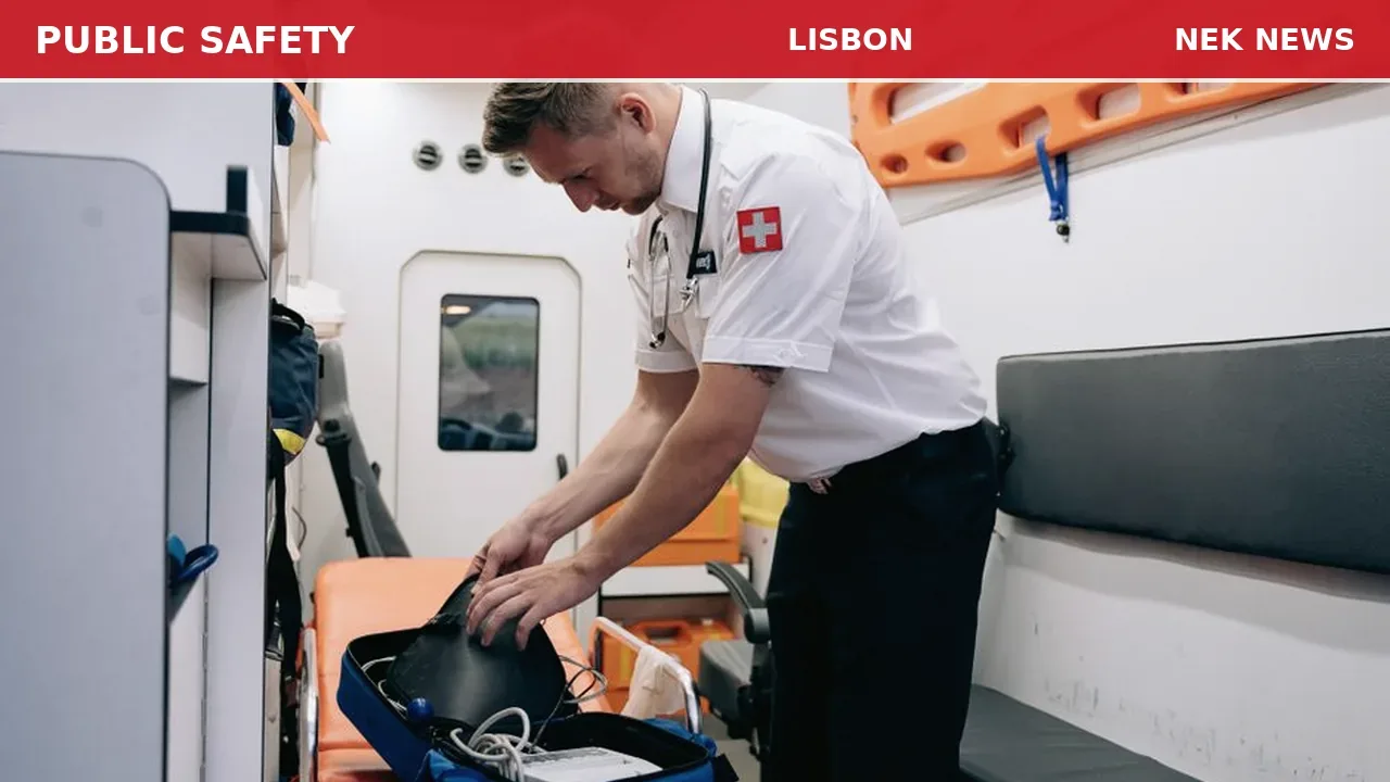 Medical Emergency on South Main Street in Lisbon