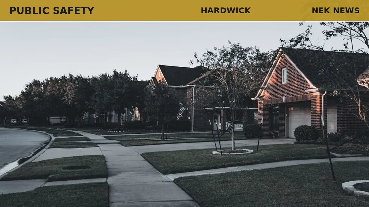 Child found walking alone on Mill Street in Hardwick