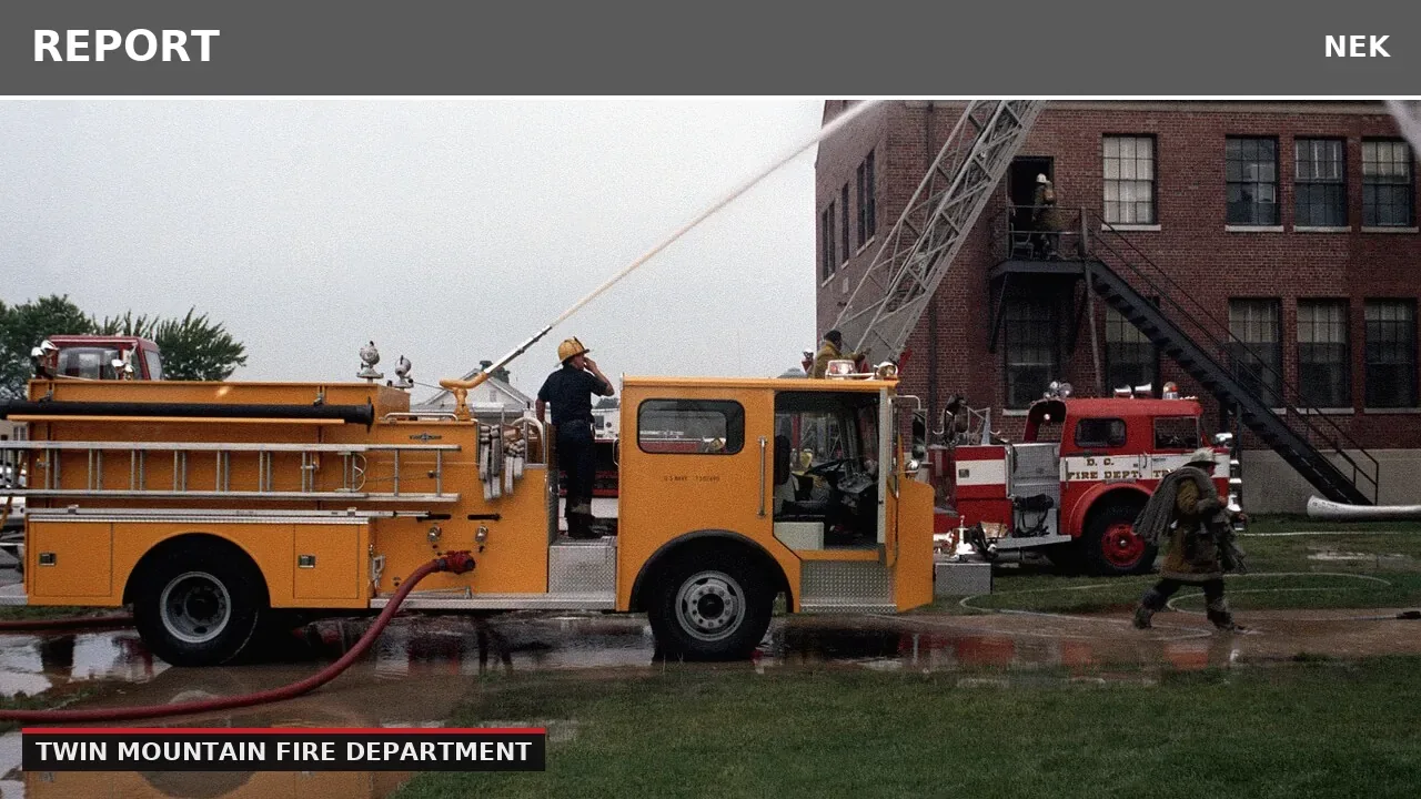 Fire alarm activation on Little River Road in Carroll