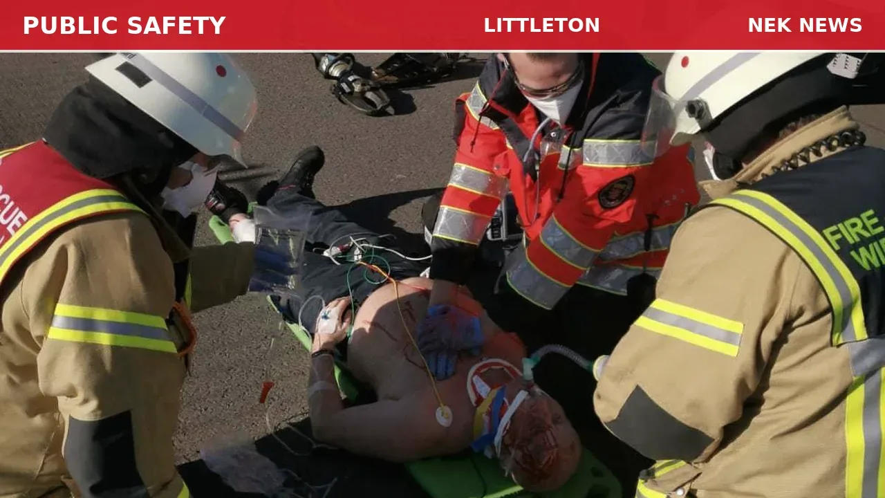 Medical Emergency for 35-Year-Old Woman on Meadow Street in Littleton