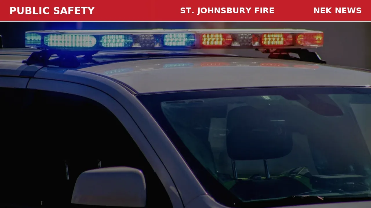 Medical Overdose on Summer Street in St. Johnsbury