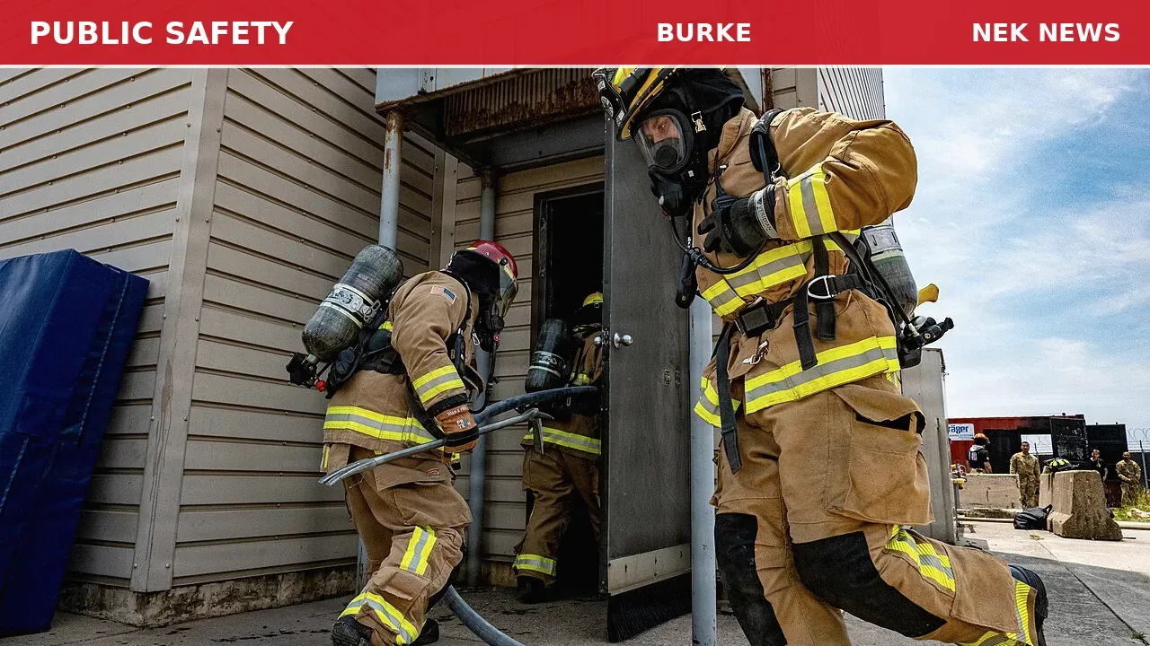 Fire Crews Responding to Structure Fire in Burke