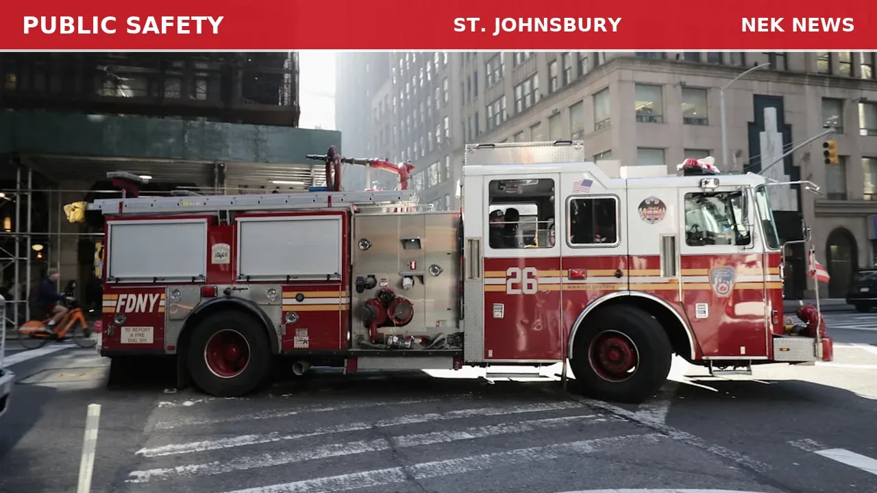 Fire Alarm at Apartment Building Prompts Response