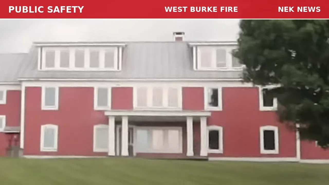 Fire alarm activation at Burke Mountain Conference Hotel