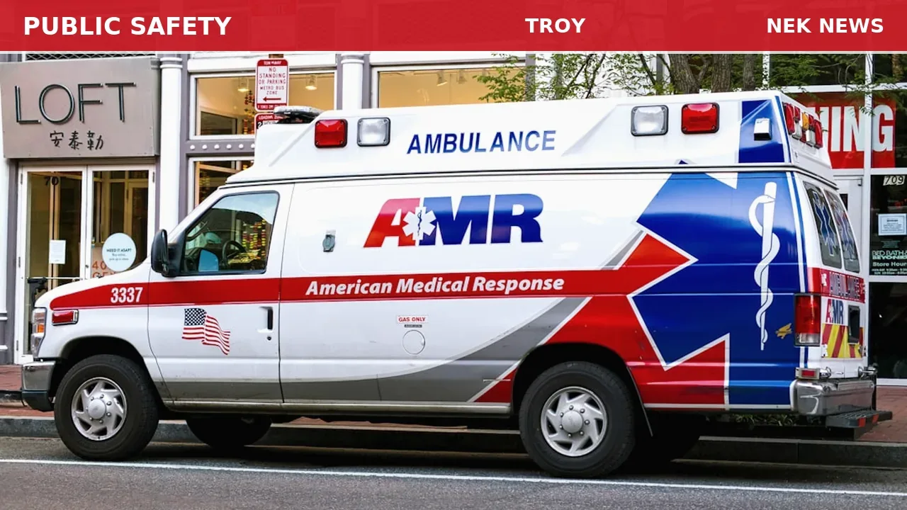 Medical Call for 48-Year-Old Female on South Street in North Troy