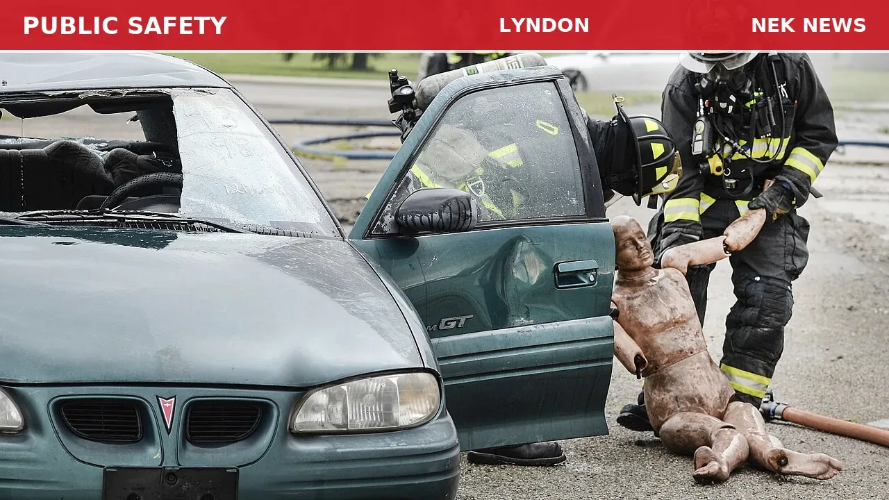 Vehicle Fire at 72 Airport Road in Lyndon
