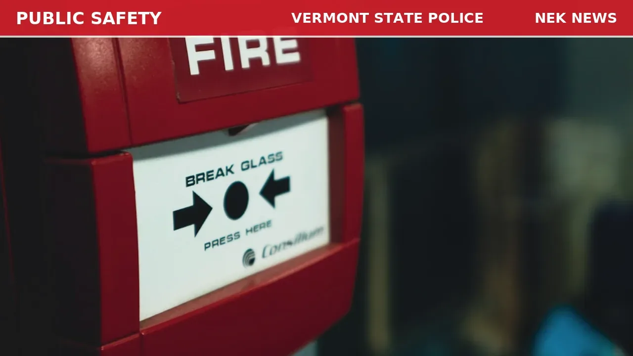 Alarm Reported on Jordan Road in Morgan