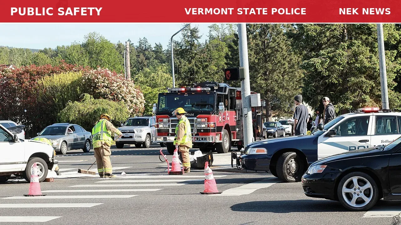 One-Vehicle Crash on Route 2 in Danville
