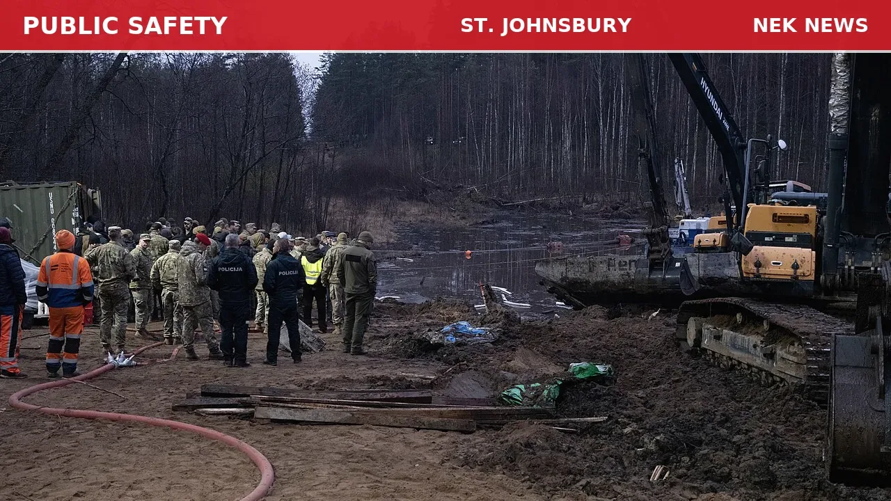 Person Hiding in Woods Reported in St. Johnsbury Area