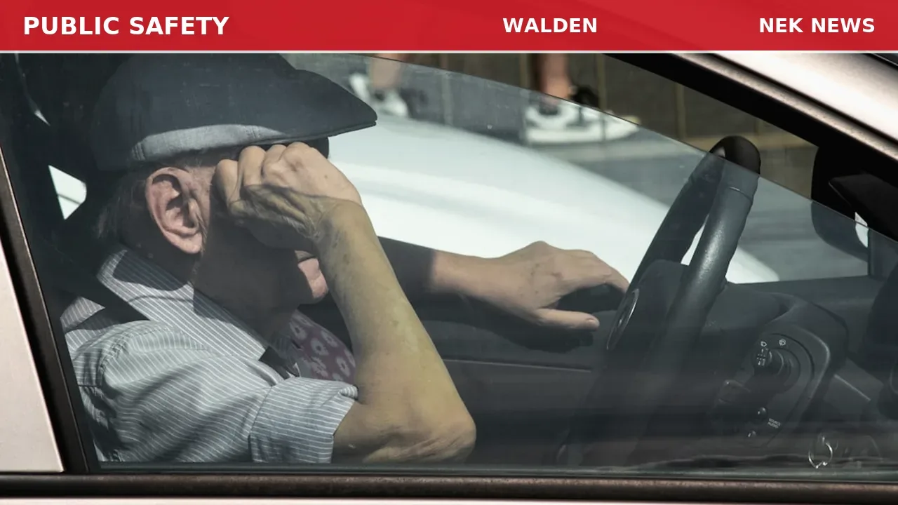 Male Found Unresponsive Behind Wheel on Guyette Road