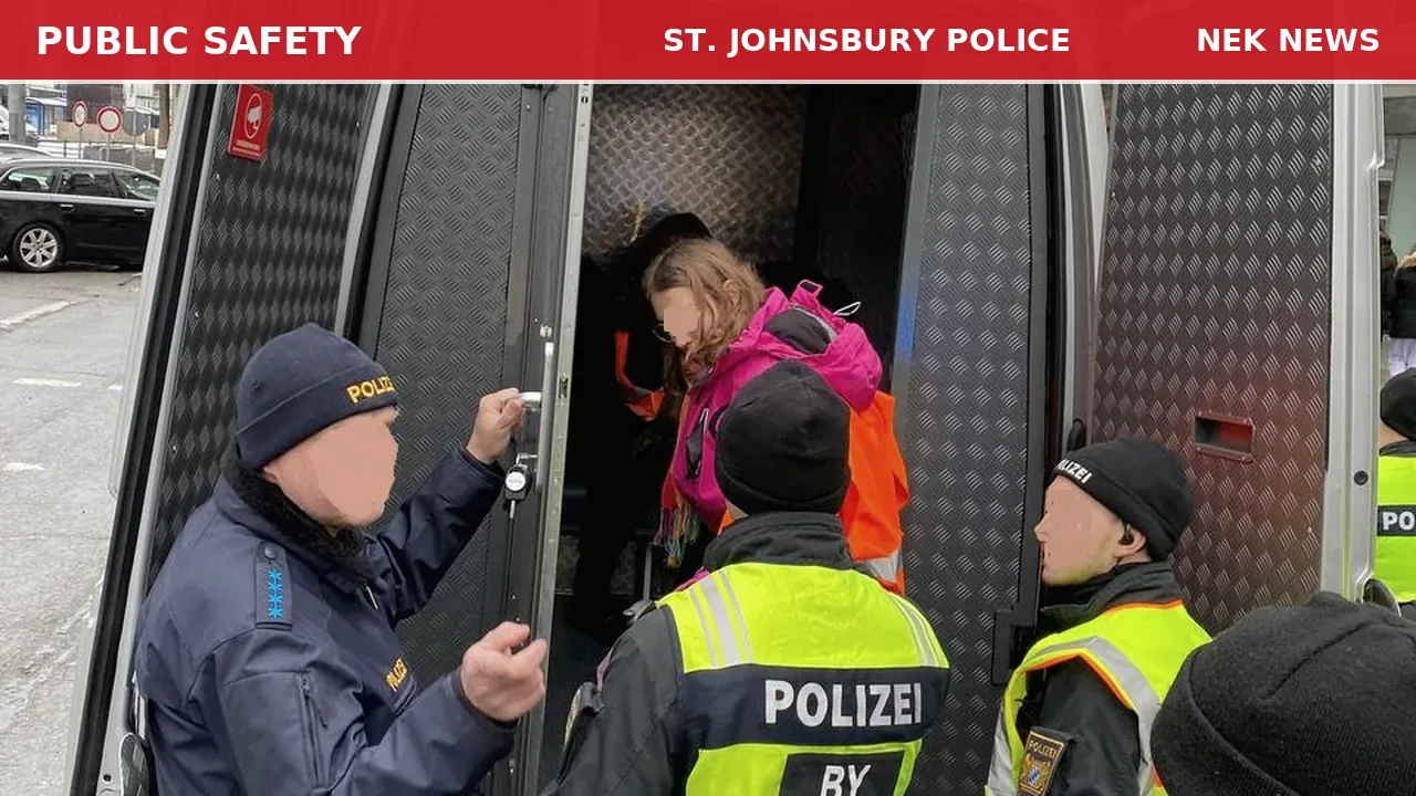 Police on Route 110 in St. Johnsbury Seek Transport for Occupants