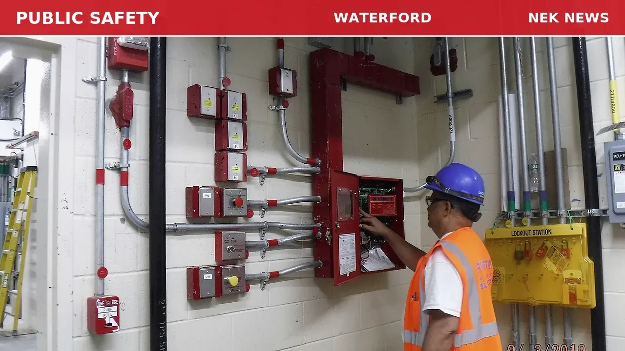 Fire Alarm Activation on Old County Road in Waterford