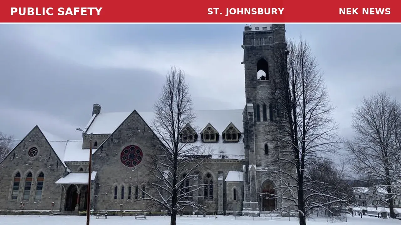 Medical Call on Pleasant Street in St. Johnsbury