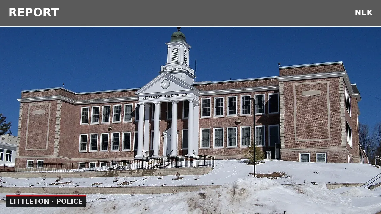 Police investigate graffiti at Littleton High School