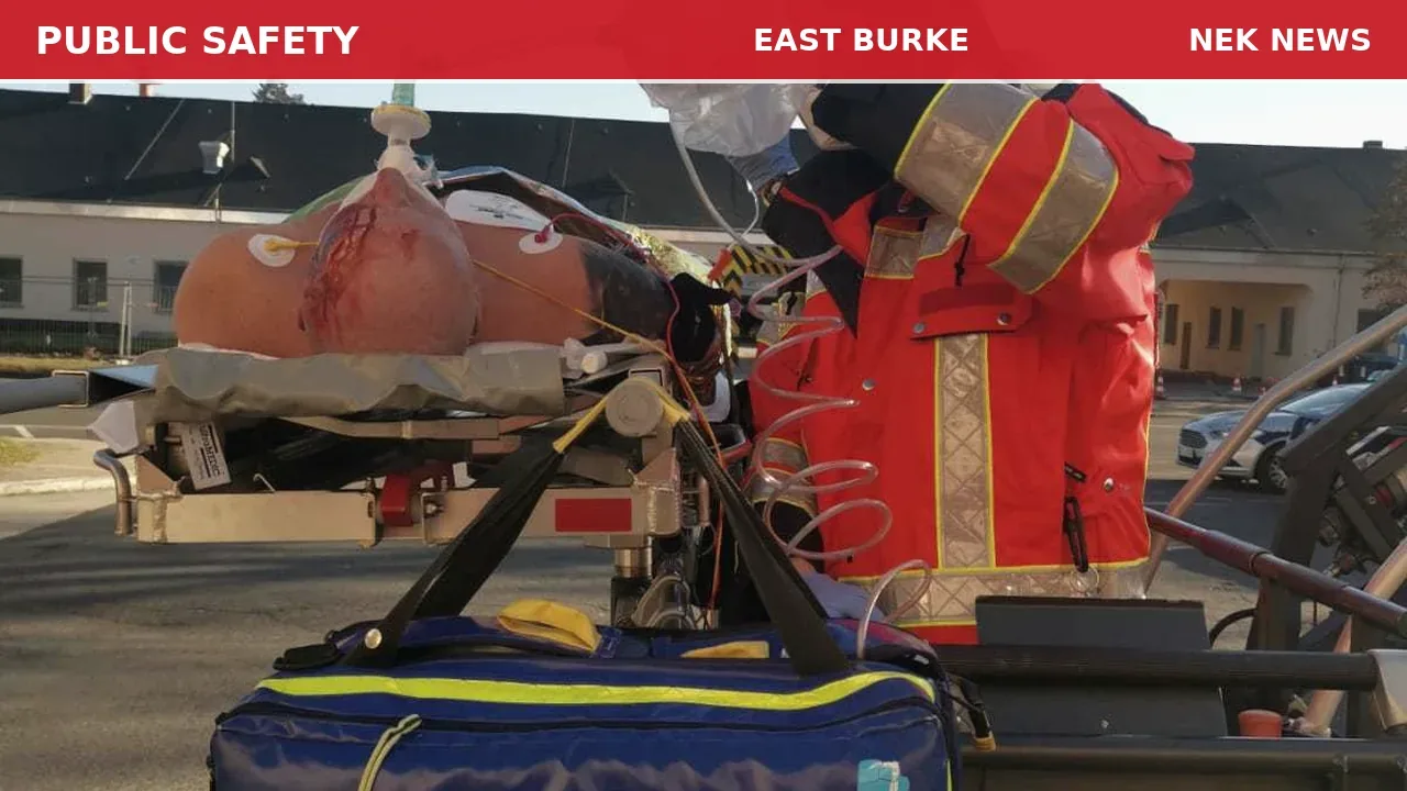 Medical call for dehydration in East Burke
