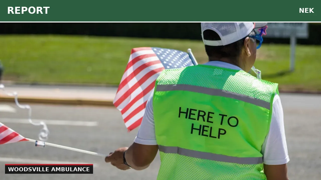 Medical emergency on Monroe Road in Bath