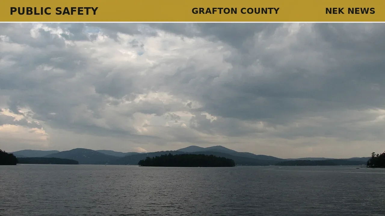 Severe thunderstorm warning issued for Grafton County, other areas