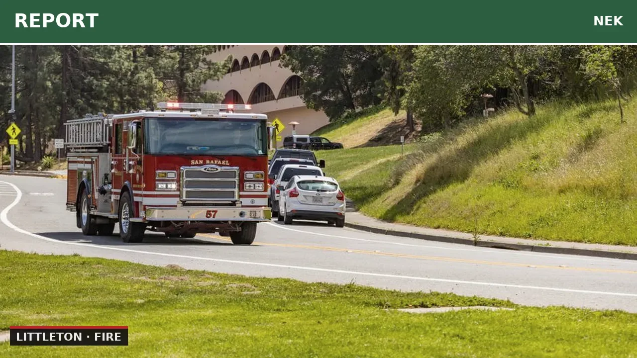 Littleton Fire responds to fall at River Glen Lane