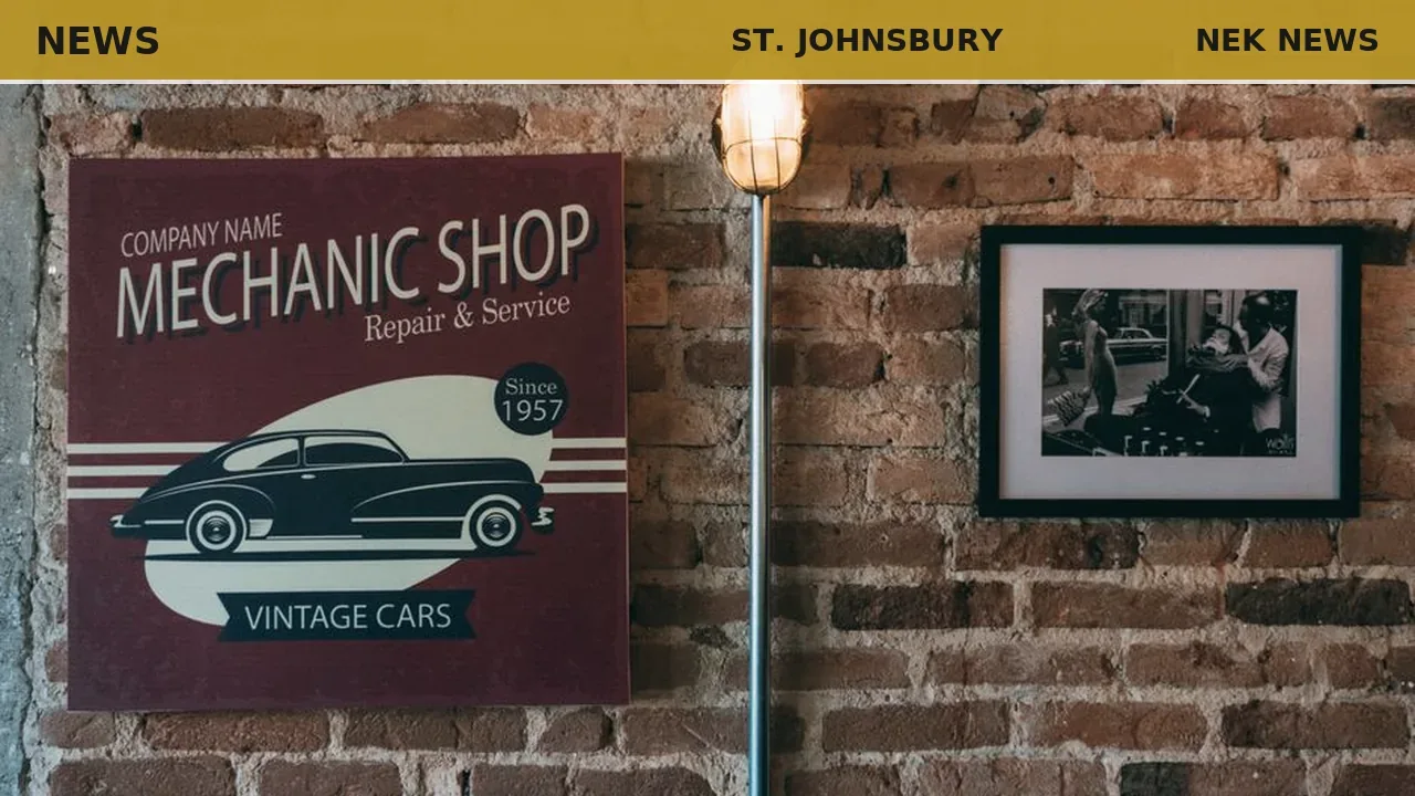 1926 ad for St. Johnsbury shoe repair appears in local history column