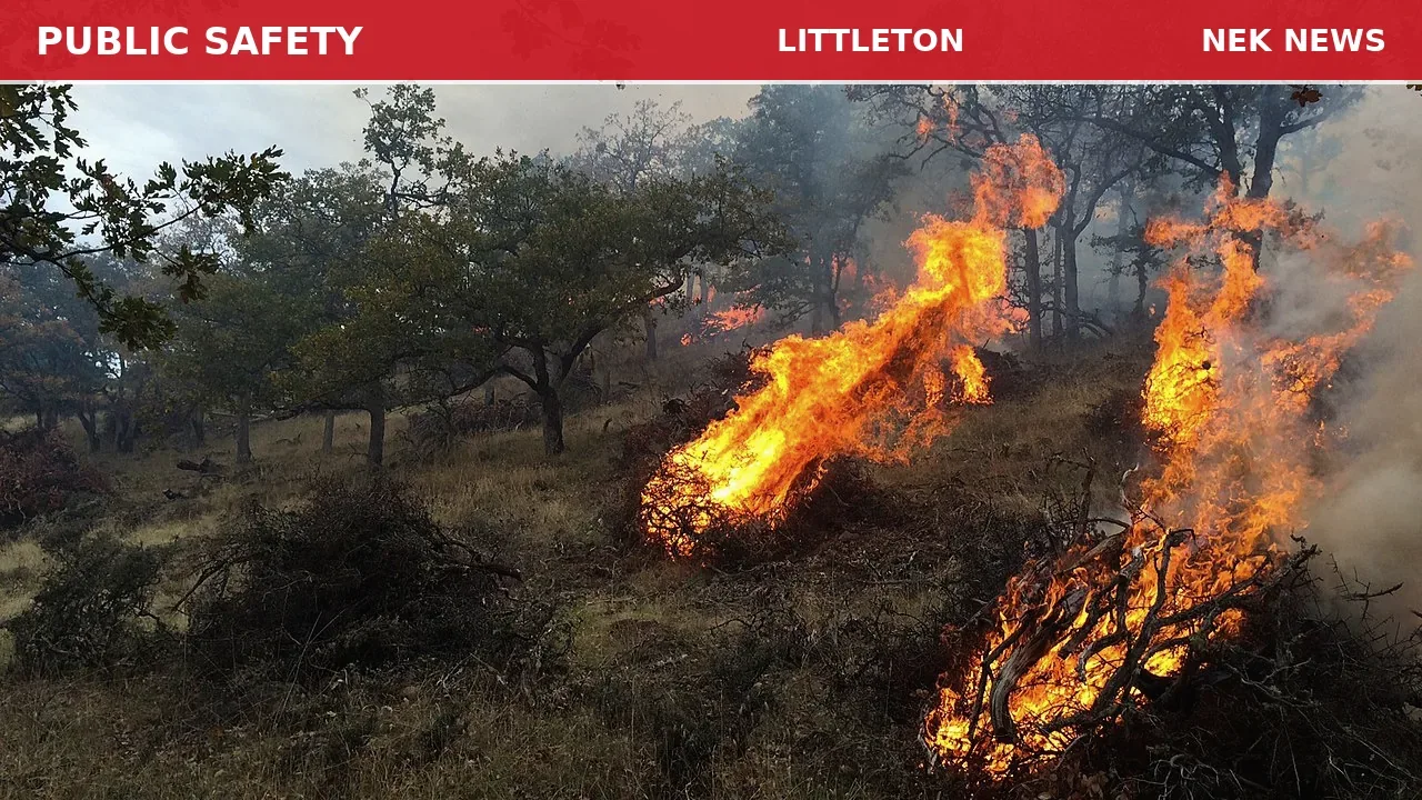 Grass Fire Reported in Littleton