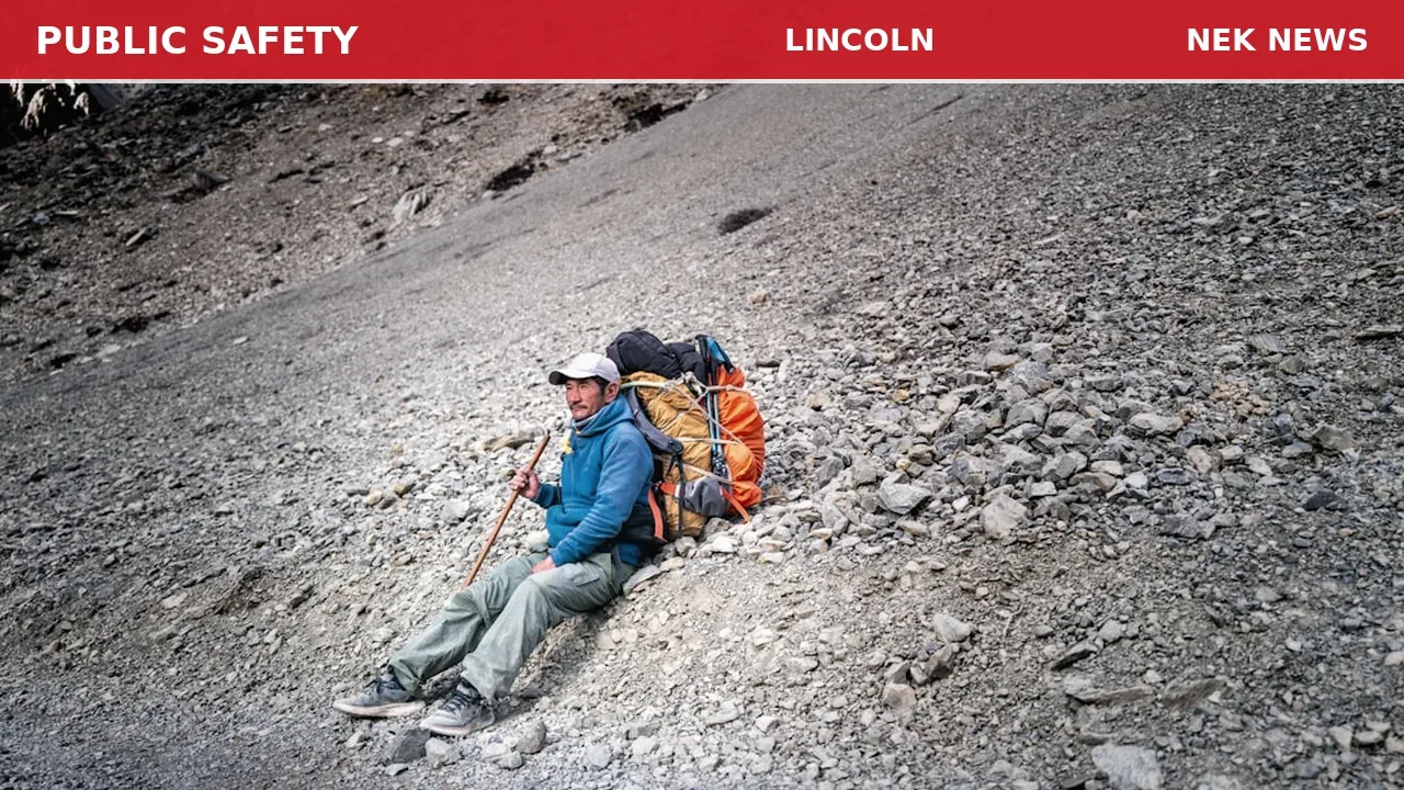 Trail Medical Emergency on Lafayette Campground Road in Lincoln