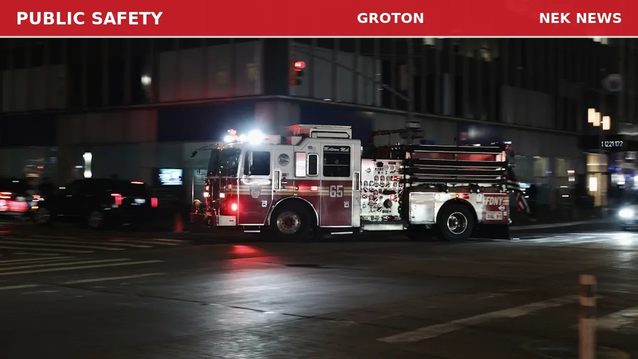 Seizure Emergency on Hillside Avenue in Groton