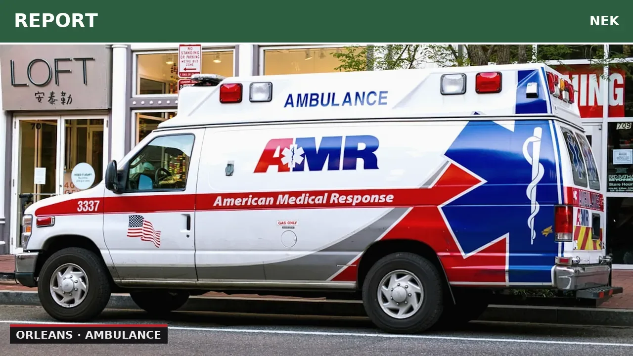 Orleans Ambulance Responds to Septic Emergency in Barton