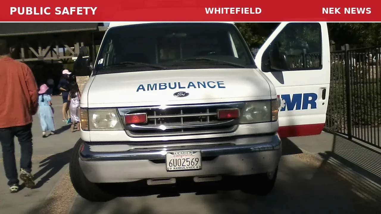 Medical emergency on Trane Road in Whitefield