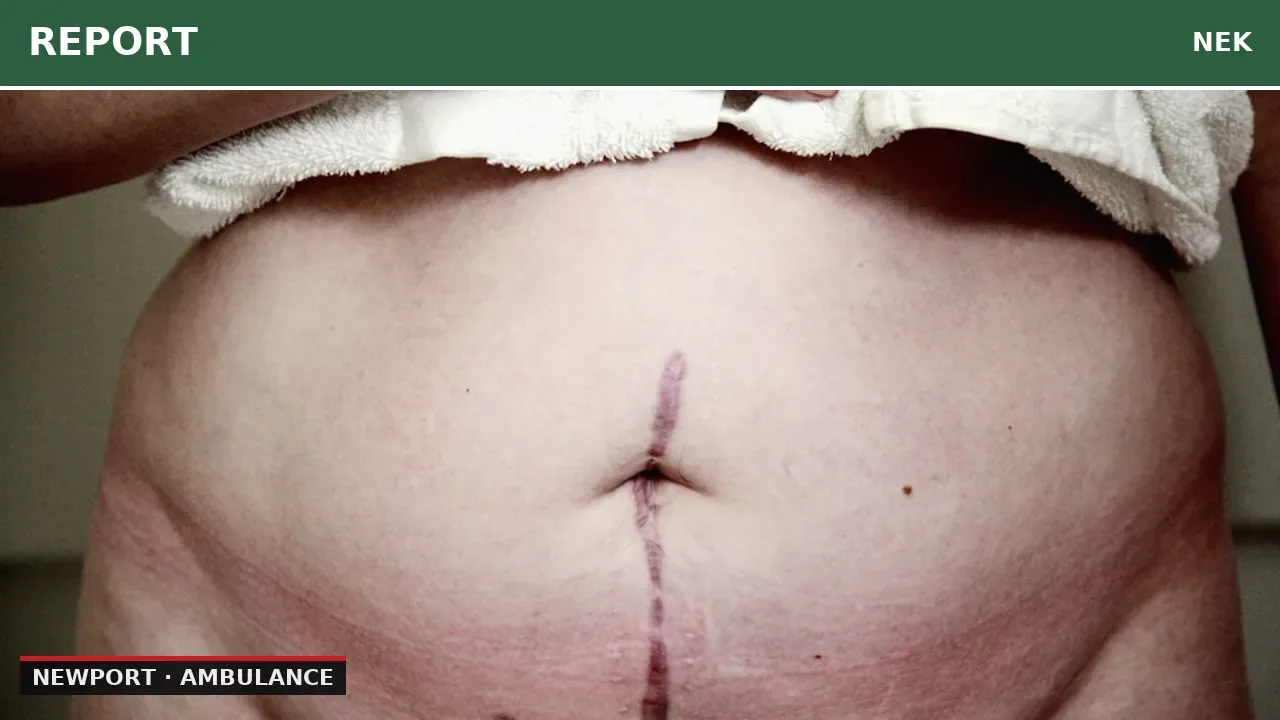 Newport Ambulance Responds to Post-Op Infection in Derby Center