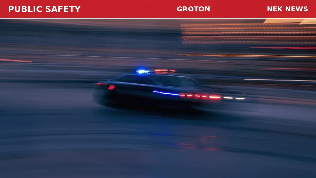 Domestic Disturbance Reported on Route 302 in Groton