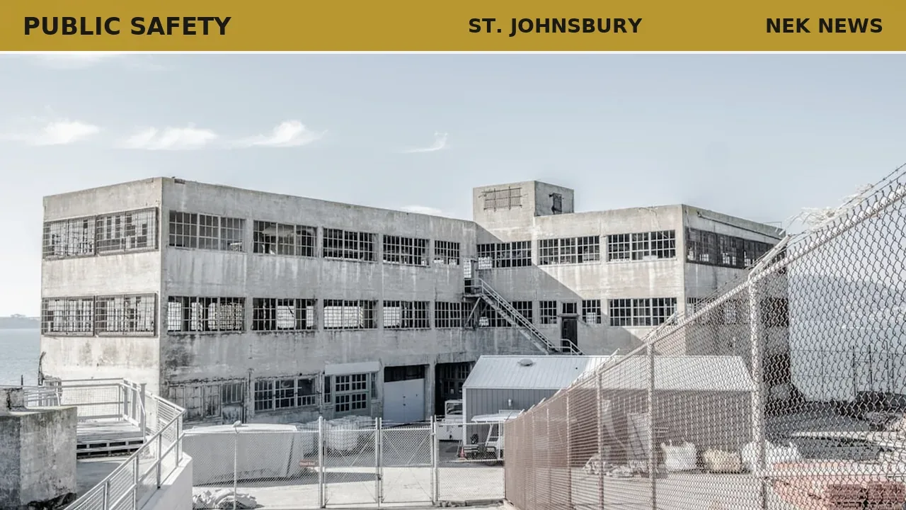 St. Johnsbury inmate cited for aggravated disorderly conduct