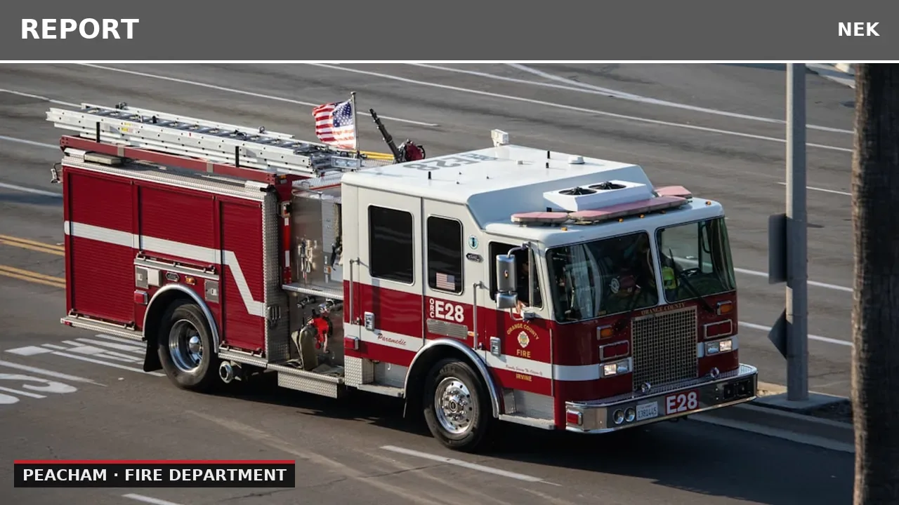 Fire Alarm Activation at Peacham Residence