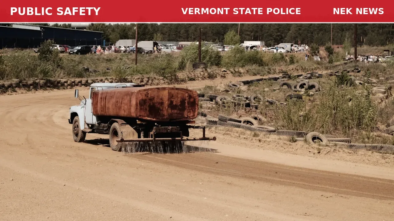 BOL for Truck Doing Burnouts on Red Village Road