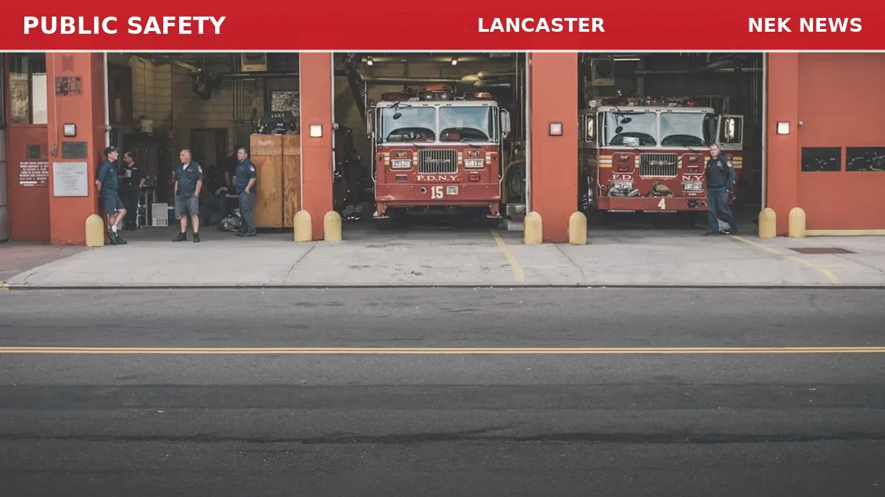 Fire Alarm Activation on Fiscus Street in Lancaster