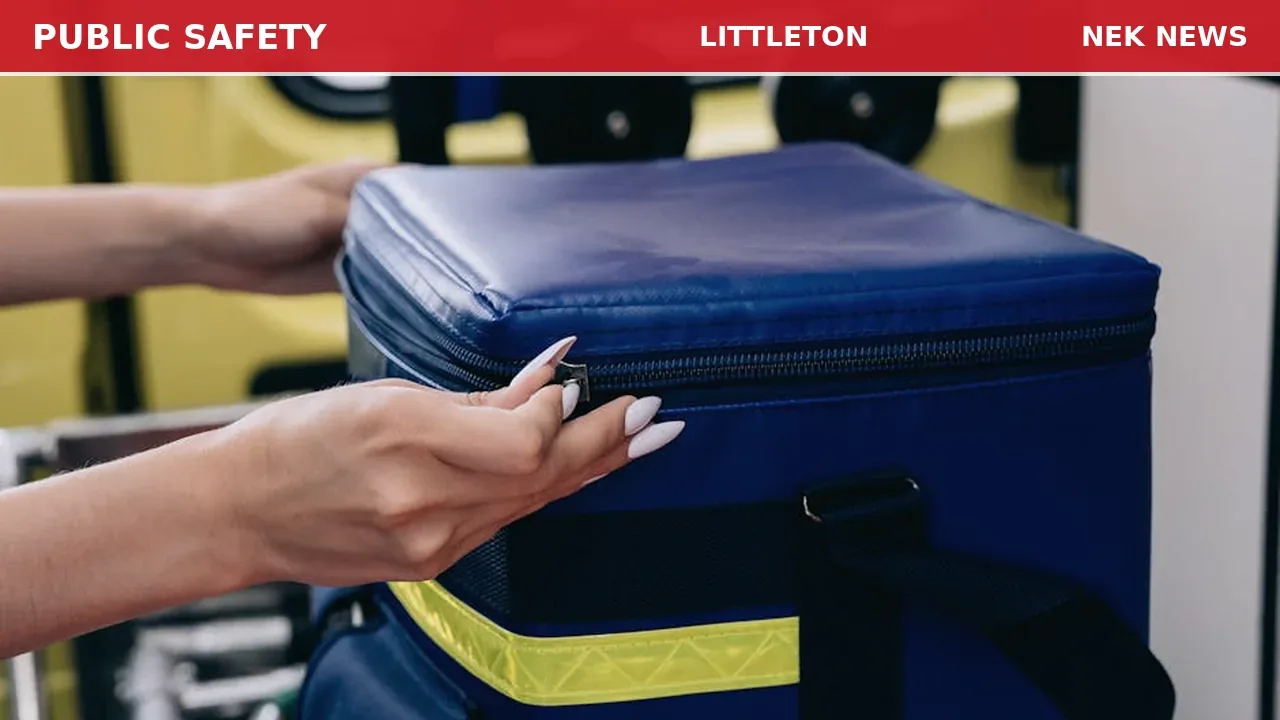 72-Year-Old Man Falls at Littleton Library