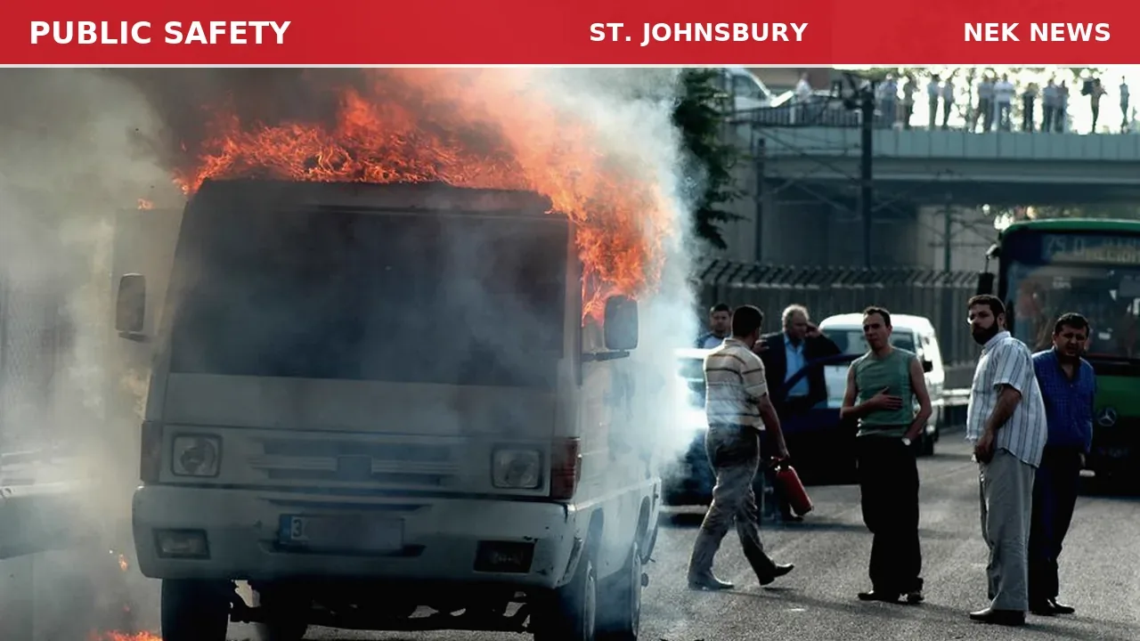 Fire Alarm at South Church in St. Johnsbury