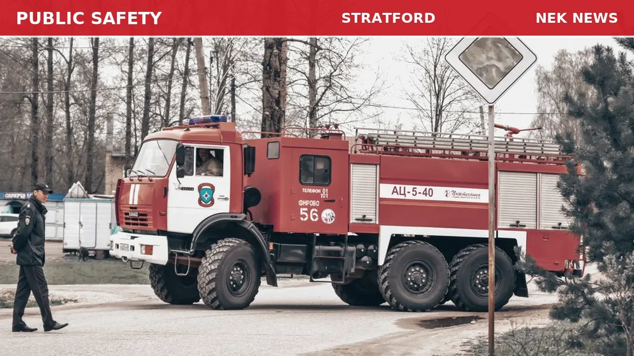 Medical Call for Fall on Route 3 in Stratford