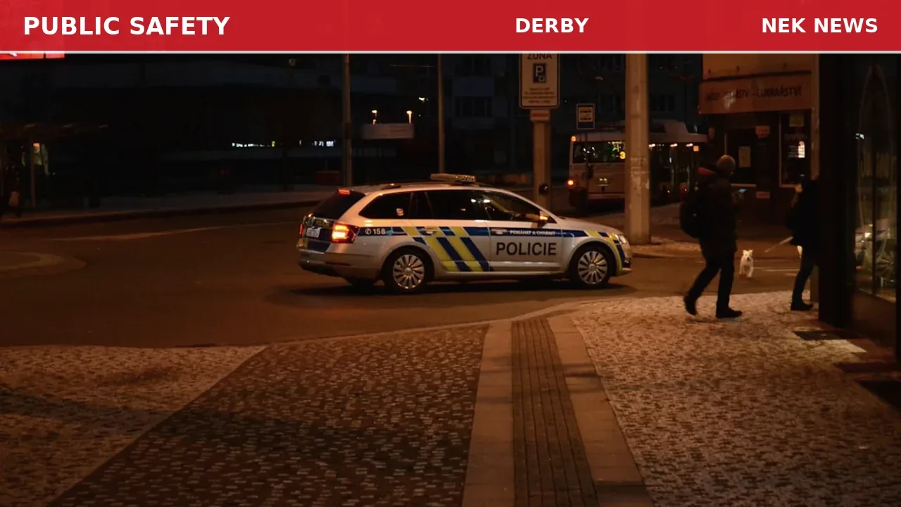 Barricaded Subject Reported in Derby