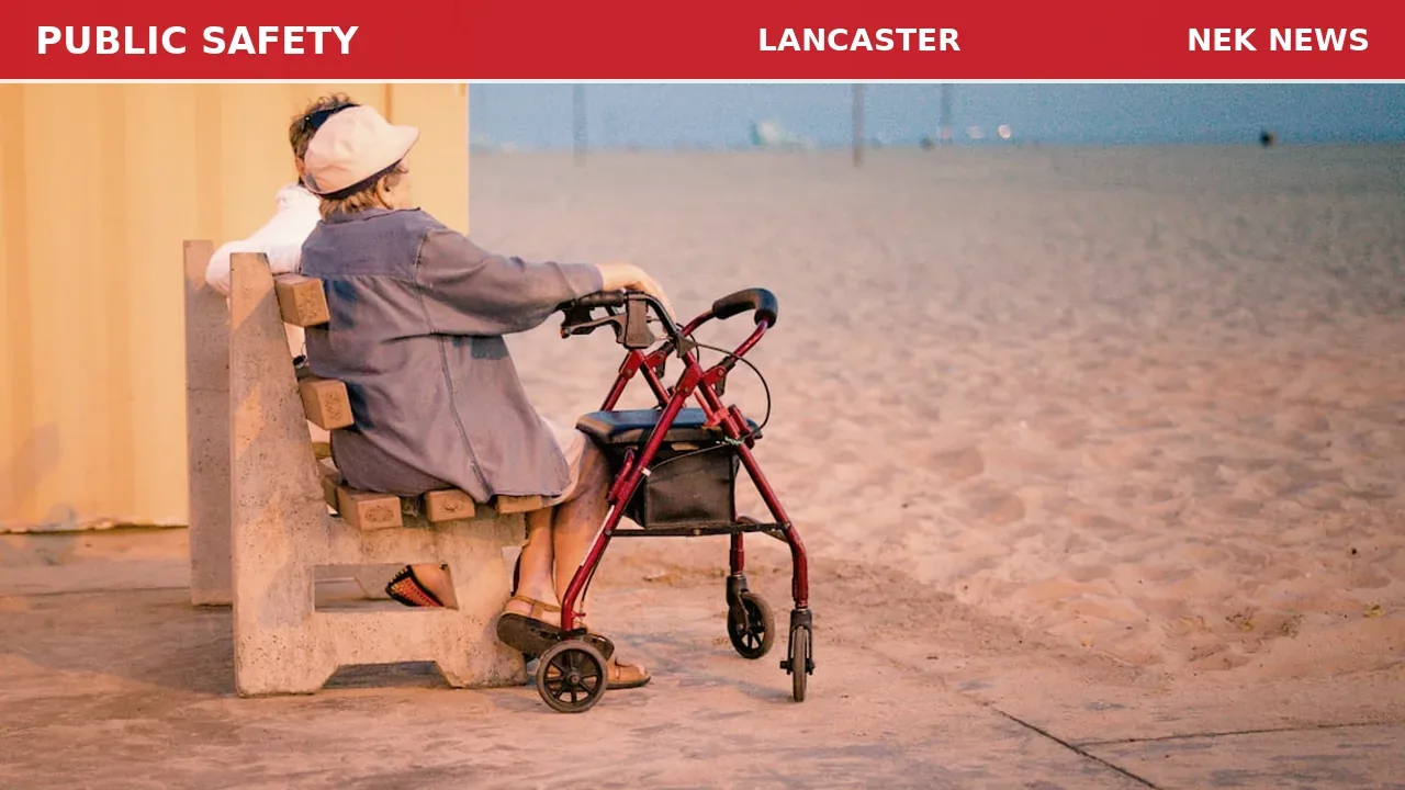 Medical Call for Elderly Woman After Fall in Lancaster