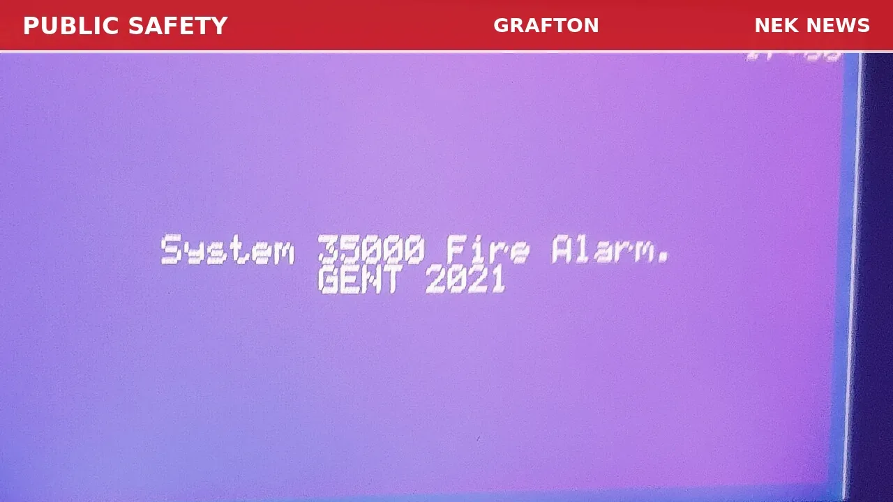 Fire Alarm Activation on Regional Road in Grafton