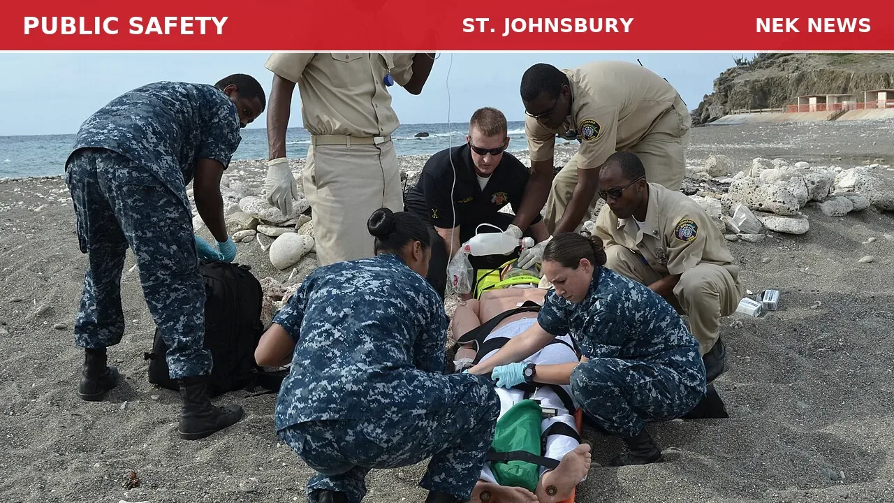 Medical Emergency on Spring Street in St. Johnsbury