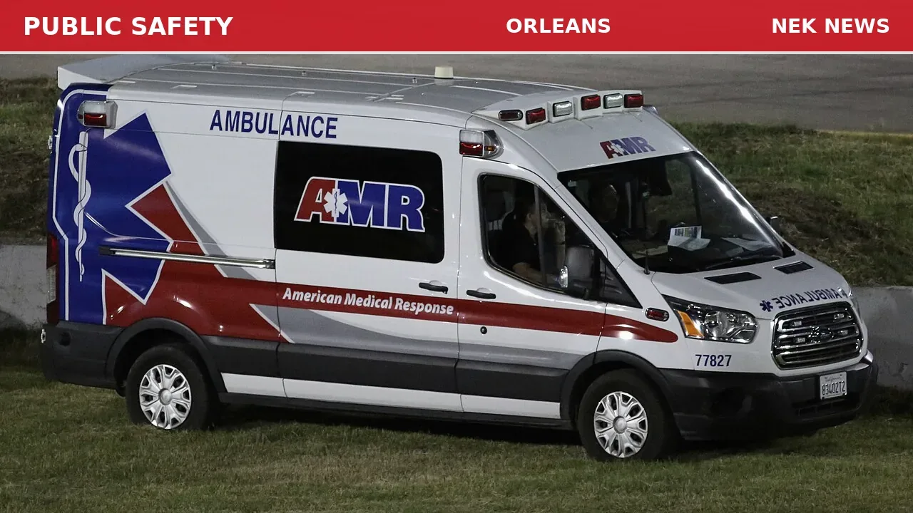 Medical Emergency on Park Avenue in Irishburg