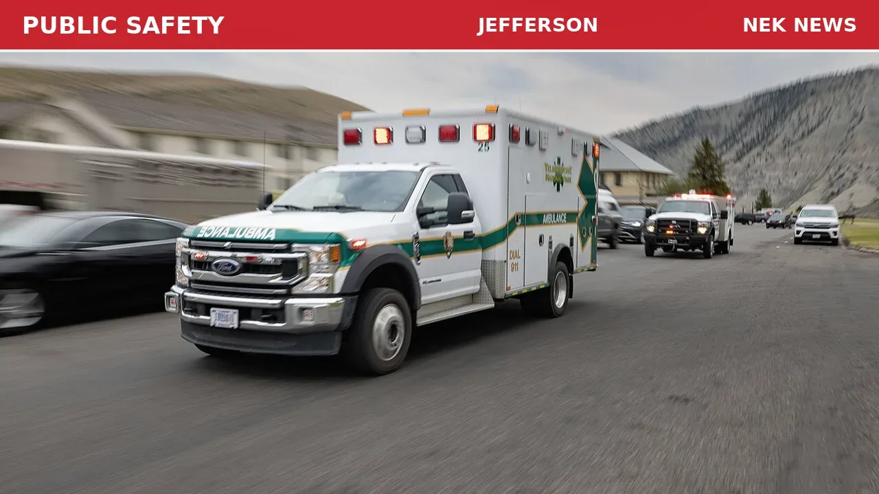 Medical Call for Difficulty Breathing at Couture Field in Jefferson