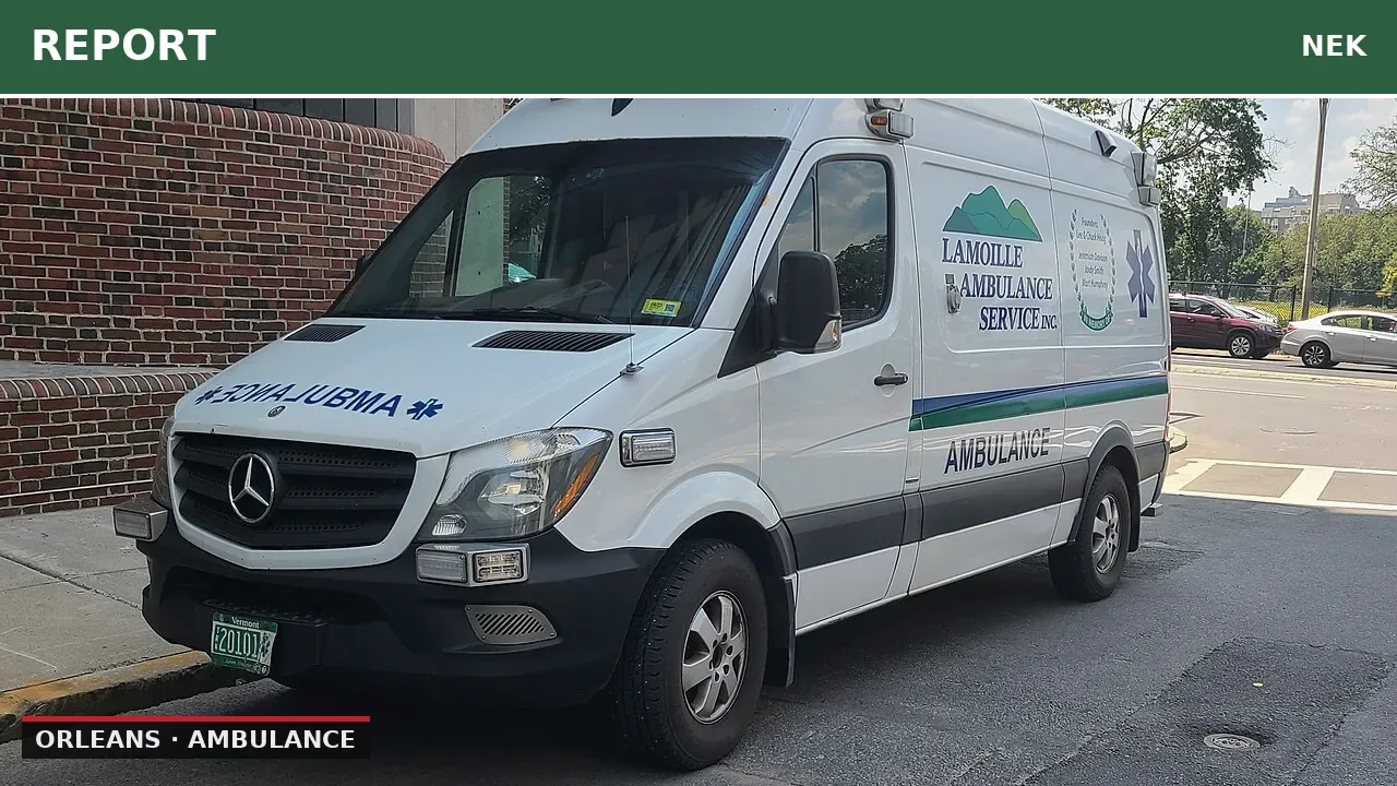 Orleans Ambulance Responds to Severe Bleeding in Orleans