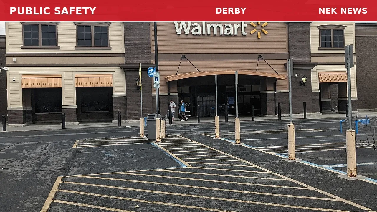 Parking Lot Crash Reported at Derby Walmart