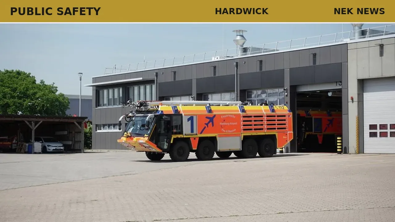 Vehicle crashes into Hardwick building, one injured