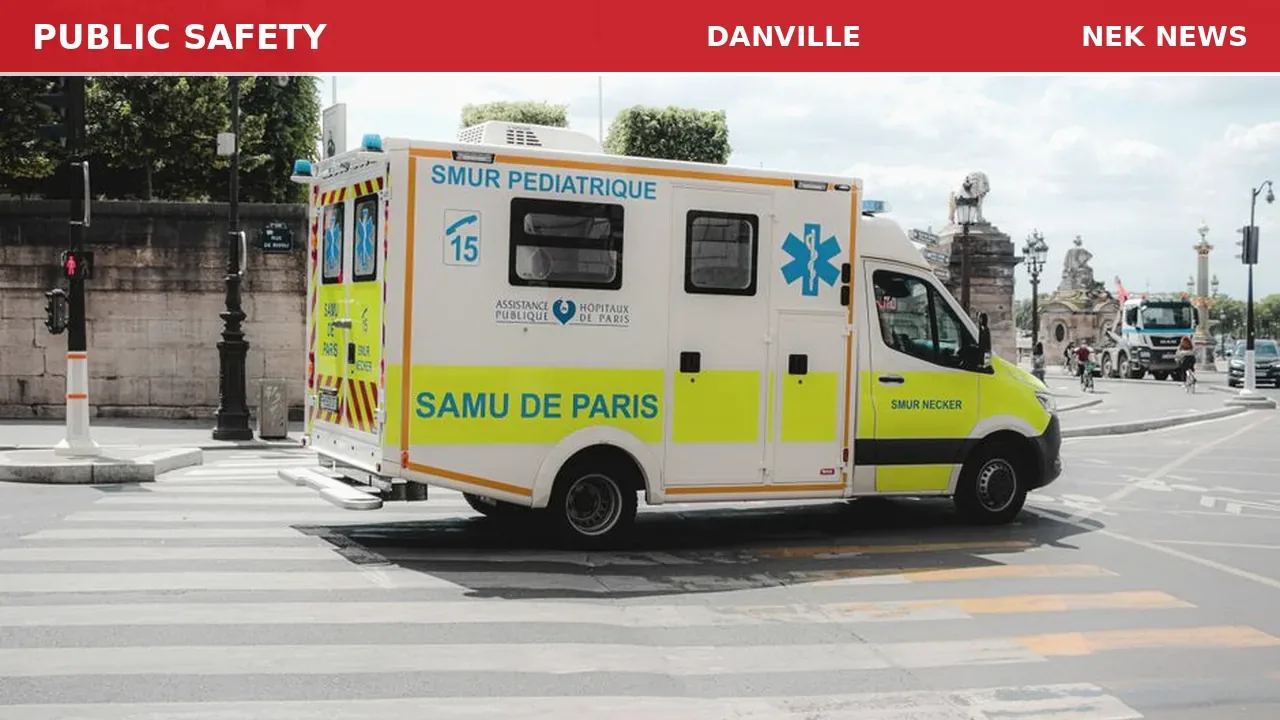 Medical Call for Difficulty Breathing on Wilson Road in Danville